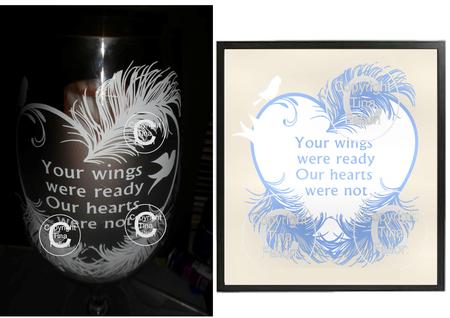 Your Wings Were Ready - Memory, baby, bereavement, Vinyl