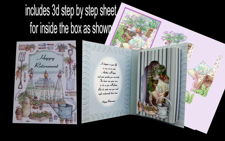 Retirement Combi Card Box With 3D Sheet