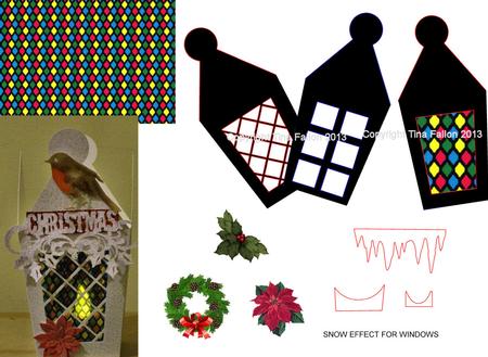 Mix N Match Christmas Lantern Luminaire Gift Box - please read details