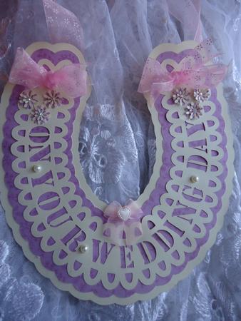 Brides 3D Horseshoe With Wording