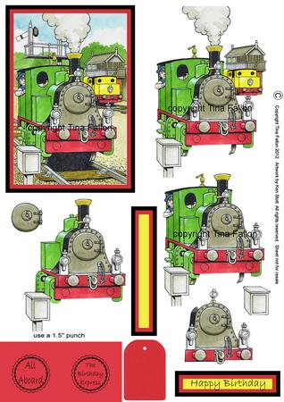 Tommy The Train Print N Cut Step By Step