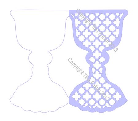 Communion confirmation baptism christening Shaped Card