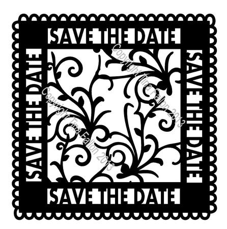 Occasion Decorative Topper Save The Date File
