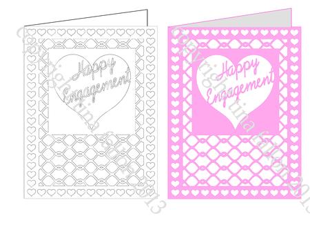 Happy Engagement With Lattice Work