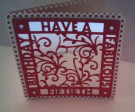 50th Birthday Occasion Topper