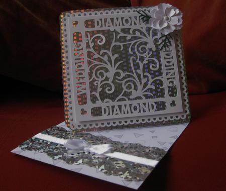 Diamond Wedding Anniversary Occasion Topper