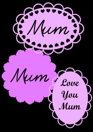 Mum Toppers Cut File