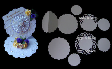 Round Easel Card No 1 File