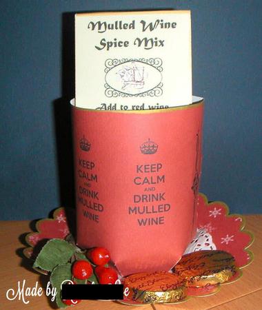 Christmas Keep Calm And Drink Mulled Wine Mug