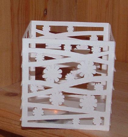 Luminaire Tealight Holder Floral File