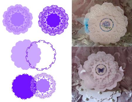 Allure Theme - Fancy Card Toppers Mix N Match Set No 2