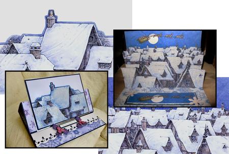 The Night Before Christmas 3D Sbs Decoupage