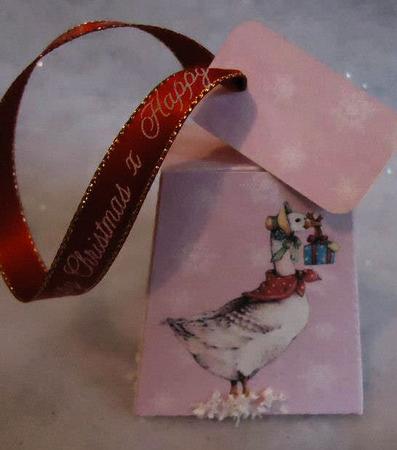 Christmas Goose Box 1 Print N Cut