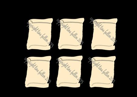 Christmas Scrolls For Carols Etc Cut Files