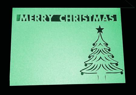 Christmas Baubles Gift/card Box