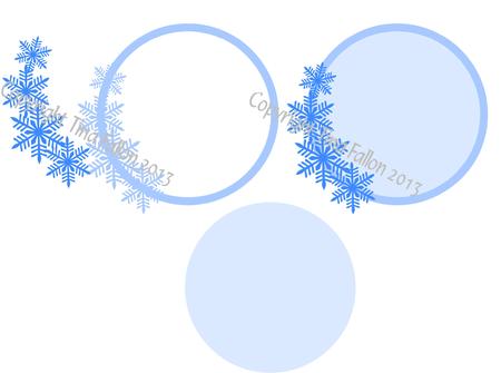 Frost Kissed Snowflakes Design No 1 Cutting File
