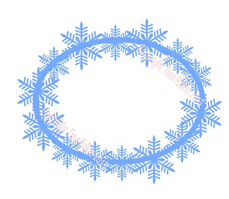 Frost Kissed Snowflakes Design No 11 Cutting File