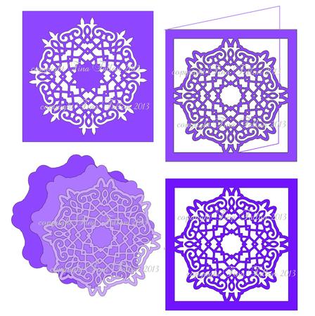 Tempting Toppers Doilies Card Blanks Set 1
