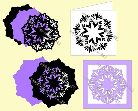 Tempting Toppers Doilies Card Blanks Set 2
