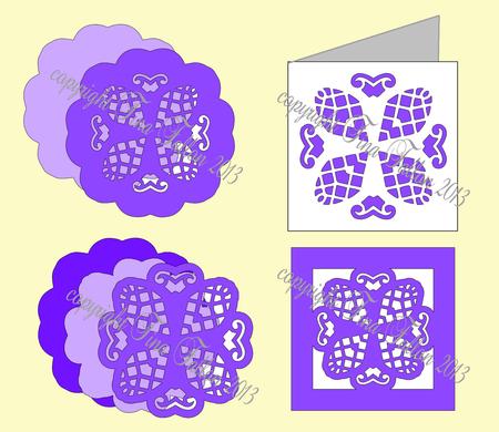 Tempting Toppers Doilies Card Blanks Set 3
