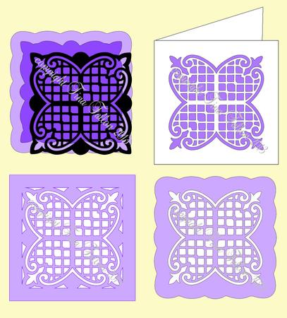 Tempting Toppers Doilies Card Blanks Set 4