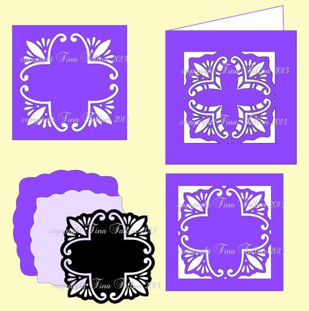 Tempting Toppers Doilies Card Blanks Set 6