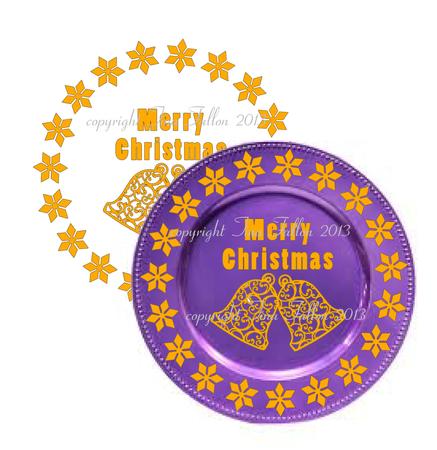 Bells Christmas Word Art Great For Vinyl Use