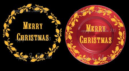 Holly Word Art Design Great For Vinyl Mirrors And Plates