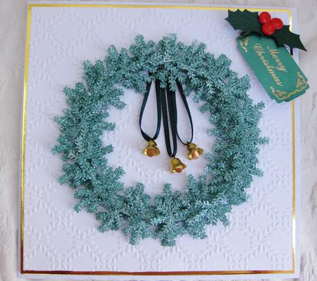 Christmas Snowflake Wreath Cutting Files multi formats