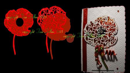 Filigree Layered Poppy Head