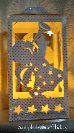 Christmas Angel Box - Tealight Luminaire