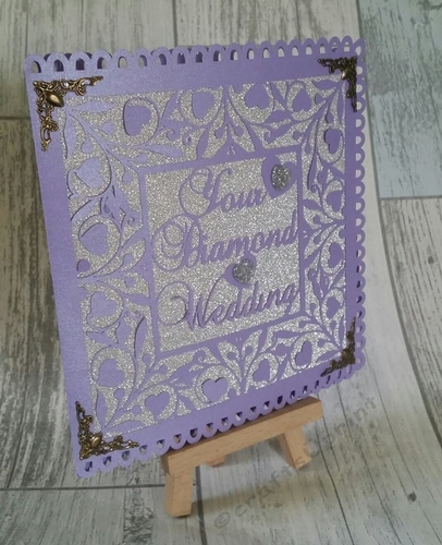 Diamond Wedding Greetings Card