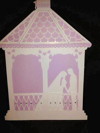 Wedding Gazebo Card Template No 1