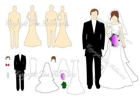 Mix N Match Bride And Groom