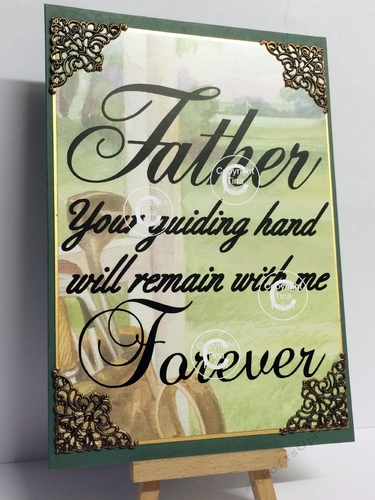 Dad / Father Your Guiding Hand 2 Files multi formats