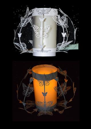 Laced Butterfly Luminaire Great Table Centrepiece For We