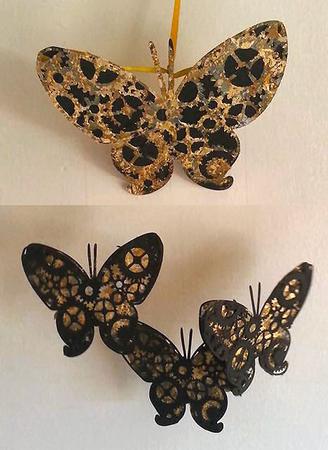 Steampunk Steam Punk Butterfly Topper