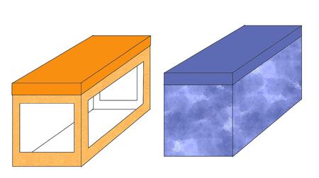 Boxes X 2 (with Or Without Windows) 5h X 5d X 4w Inches