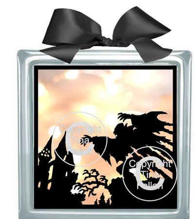 Fantasy Goth Halloween 3 - Ks For Vinyl And Glass Bloc