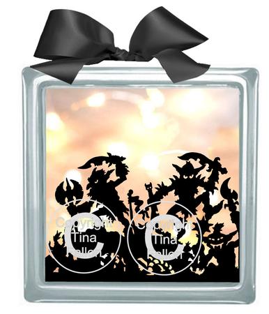 Fantasy Goth Halloween 2 - Ks For Vinyl And Glass Bloc