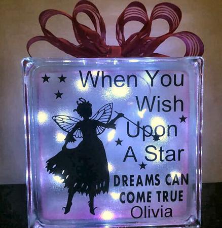 Fairy When You Wish Upon A Star - Design For Vinyl And Glass