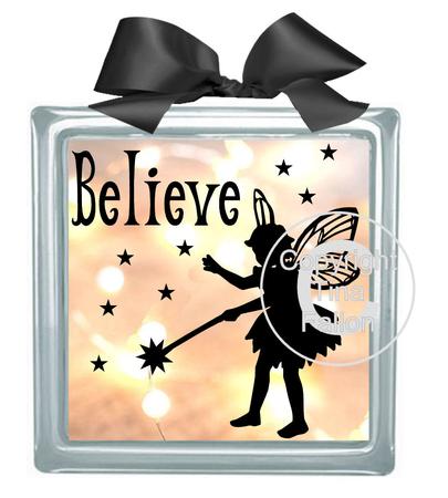 Fairy Believe - Design For Vinyl And Glass Blocks Luminaires
