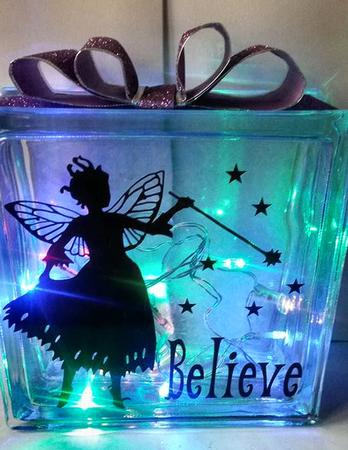 Fairy Believe No2- For Vinyl Glass Blocks Luminaires