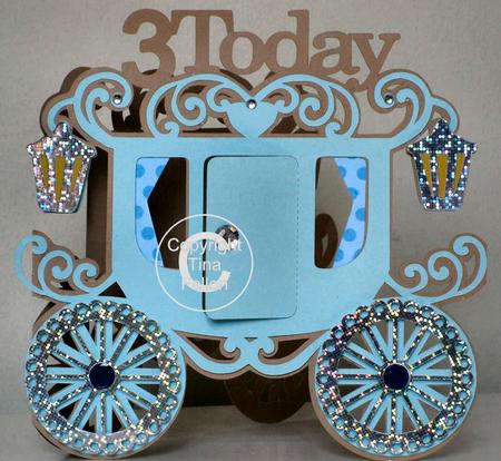 Princess Carriage Card 3 Today