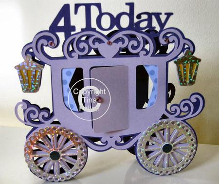 Princess Carriage Card 4 Today