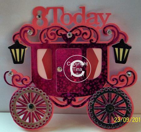Princess Carriage Card 8 Today various formats