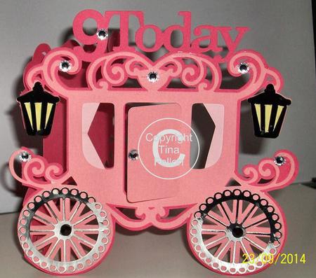 Princess Carriage Card 9 Today