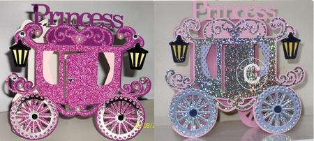 Princess Carriage Card For Your Special Princess
