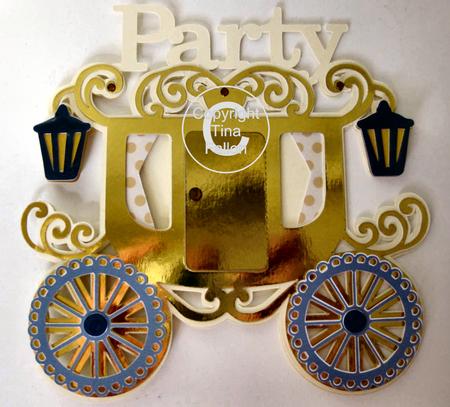 Princess Carriage Party Invitation