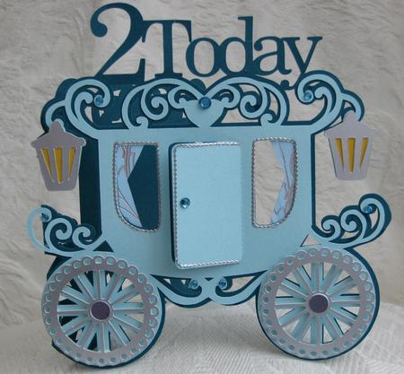 Princess Carriage Card 2 Today